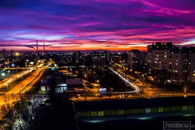 b.....g - Zachód słońca w #krakow. Coś pięknego ( ͡° ͜ʖ ͡°)ﾉ⌐■-■ 

#skyporn #fotogr...