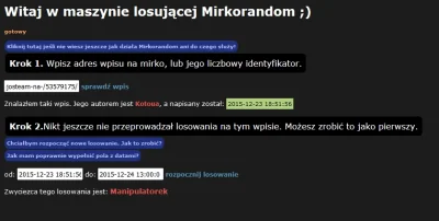 Kotoua - Zwycięzcą losowania jest @Manipulatorek Gratuluję!
Podeślij mi na PW Twój p...