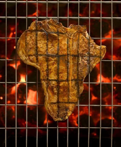 Ethordin - Dlaczego T-bone steak wygląda jak Afryka? 

#glupiewykopowezabawy #pytan...