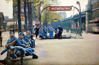 crazyfigo - Paryż w 1900 roku na zdjęciach ( ͡° ͜ʖ ͡°) Chyba byłoby z tego ciekawsze ...