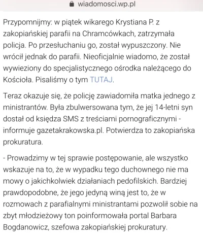 sklerwysyny_pl - #sklerwysyny #bekazkatoli #zakopane #chramcowki #skandal #prokurator...