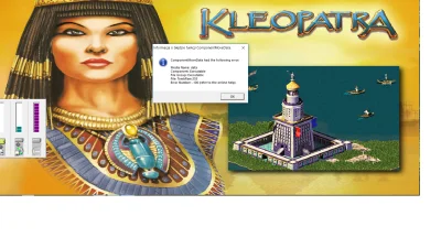 becyklon - Mirko pomocy! Chciałem sobie zrobić dzień nostalgii i pograć w #kleopatra ...