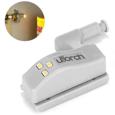n_____S - 10x Utorch Cabinet Hinge LED Sensor Light Warm - Tylko dla nowych klientów ...