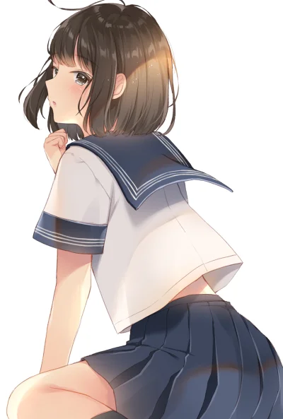 bakayarou - #randomanimeshit #originalcharacter #schoolgirl #animeart #pixiv #anime #