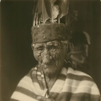 tricolor - Wódz Ga-Be-Nah-Gwey-Wence aka John Smith z plemienia Chippewa, Cass Lake (...