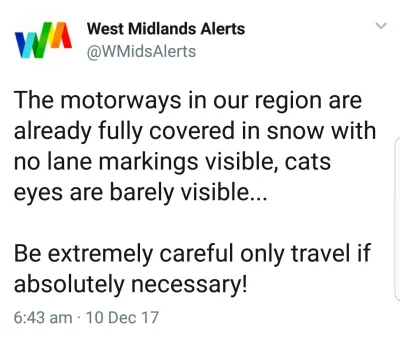 trustME - Zima w #uk zaskoczyła drogowców do tego stopnia że nawet autostrady nie są ...