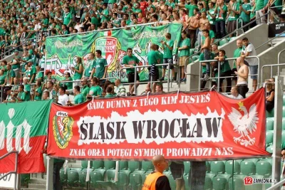 masskillah - > UEFA zamknęła dwa sektory na stadionie Śląska Wrocław podczas najbliżs...