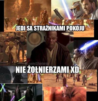 Destr0 - Jedi uważali się za „strażników pokoju” - więc rozpętali krwawą wojnę.
Jedi...