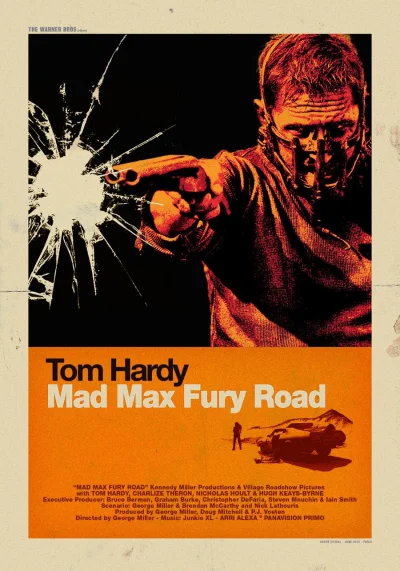 ColdMary6100 - #madmax w stylu #retroposter #plakatyfilmowe