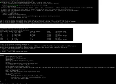 Gennwat - Bawię się serwerem Nginx i próbuje do niego doinstalować SSL ale coś nie dz...