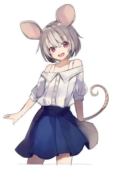 LlamaRzr - #randomanimeshit #touhou #nazrin #kemonomimi #nezumimi #redeyesalert
2893...