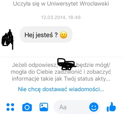 Black_salami30 - Właśnie odkryłem, że 5 lat temu na msg próbowała się do mnie dobić j...