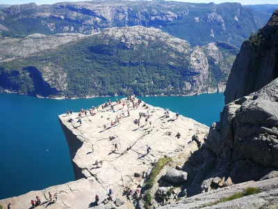 PMV_Norway - #norwegia #gory pozdro z Preikestolen