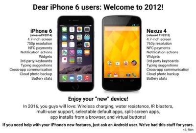 MamCieNaHita - @bozonhiggsa: W jakiej kwestii Android goni iOS? Tylko fanboy będzie n...