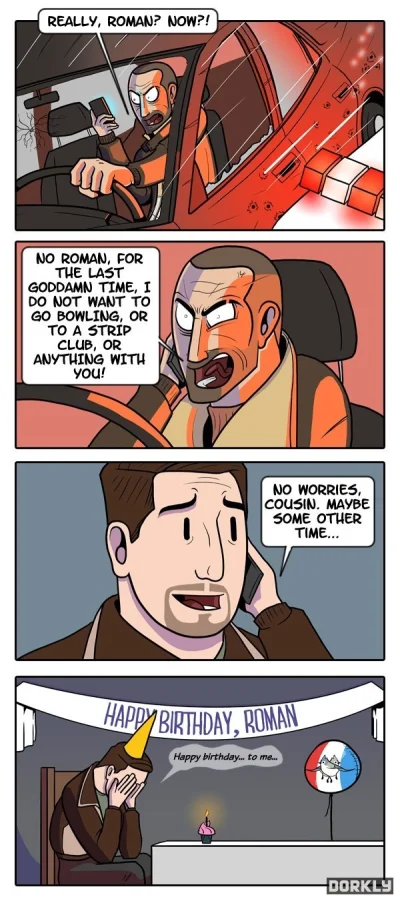 nobody_here - #obrazek #komiks #gta4 #niko #roman