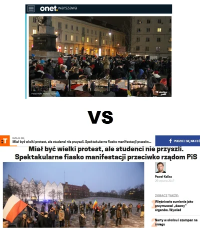 chigcht - to w końcu ktoś przyszedł na ten protest czy nie? ( ͡° ͜ʖ ͡°) Co te media n...