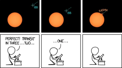 r.....7 - Jak pech to pech...
#xkcd #humorobrazkowy #kosmos