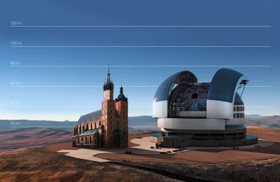 apocryph - ELT będzie największym teleskopem optycznym świata, położonym w Chile na p...