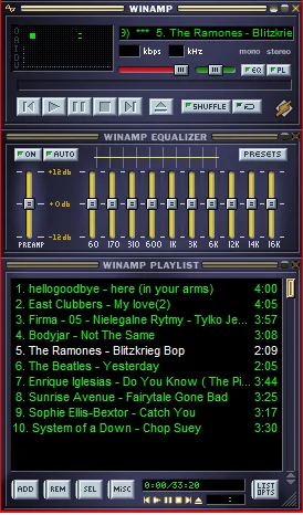 hehe520 - Kto pamięta daje plusa 

#winamp #zebroplusy