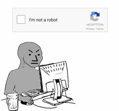 Scorpjon - #humorobrazkowy #heheszki #npc #memy #mniesmieszy #captcha