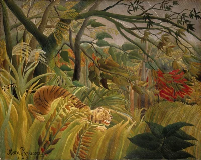 garmil - HENRI ROUSSEAU (1844-1910)

- Francuz, prymitywizm
- zwany celnikiem (pra...