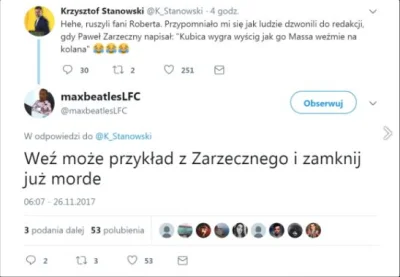 smutny_kojot - Trzeba przyznać że to była legendarna riposta. Chyba nawet coś Stano s...