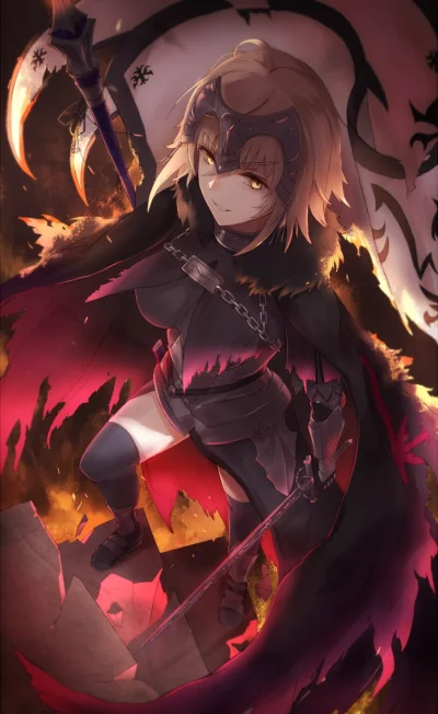 FuzzyWuzzy_ - #randomanimeshit #fate #fateapocrypha #fategrandorder #ruler #jeannedar...