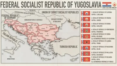 bitcoholic - Projekt wielkiej Jugosławii #ciekawostki #mapy #historia #jugoslawia