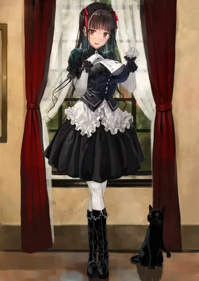 LlamaRzr - #randomanimeshit #originalcharacter #gothiclolita #lolitafashion #blushedf...