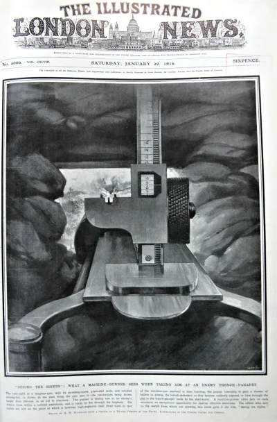 myrmekochoria - Ilustracja z The Illustrated London News przedstawiająca widok z musz...