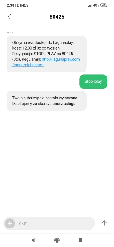 Rangy - Właśnie mi przyszedł taki SMS, moja sieć na szczęście zablokowała opłatę. Co ...