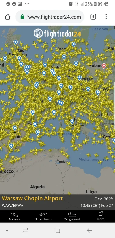 piotr-maszkar - Tyle jest w tej chwili samolotów na europejskim niebie. Katastrof nie...
