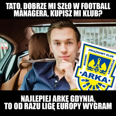 Poroniec - 20-letni Dominik Midak został właścicielem klubu piłkarskiego Arka Gdynia....