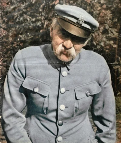 kochman86 - Marszałek Piłsudski, rok przed śmiercią. Fot. "Światowid" 1934 r.

To n...