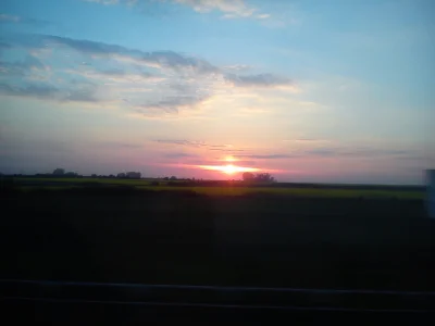 nieskonczonosc - Zachód słońca w drodze na majówkę. :-)

#tagujtogunwo