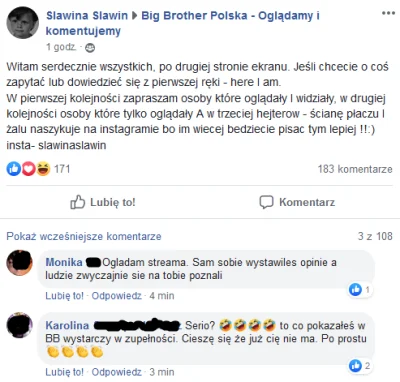 Krinod - Mateusz na FB
#bigbrother