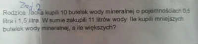 krisip - Zadanie domowe z #matematyka poziom 3 klasa podstawowki - bez znajomości uła...