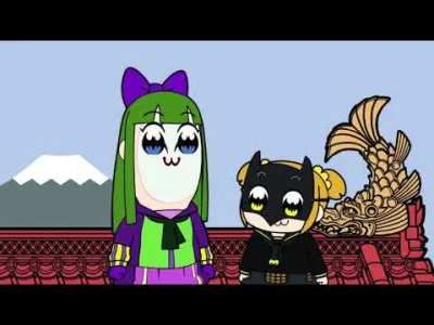 bastek66 - Nowa reklama Batman Ninja z Pipimi i Popuko. Szkoda że film to paskudne cg...