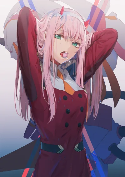 l.....i - #randomanimeshit #darlinginthefranxx #zerotwo