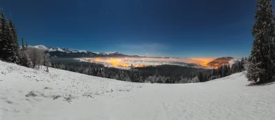 HulajDuszaToLipa - Dawno nie było szerokiej panoramy : )

Wczorajsza noc pod Tatram...