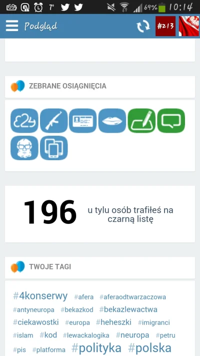 M.....S - Wykopek wyklety przez #neuropa. 196 brawo ja. Chcę więcej! . . . #polska #4...