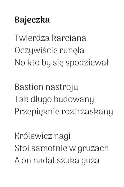 Scorpjon - I cyk, kolejne wierszydło sklecone ( ͡° ͜ʖ ͡°) wygląda jak gówno, a smakuj...