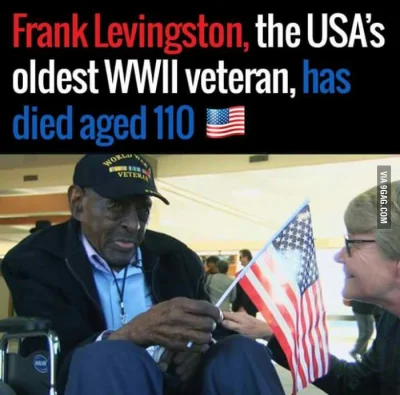 c.....o - @Vercetti: może na cześć najstarszego amerykańskiego weterana 2 wojny