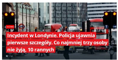 mrbarry - Wg Onet.pl to nadal tylko incydent. 
4 osoby nie żyją, ponad 20 rannych
#...