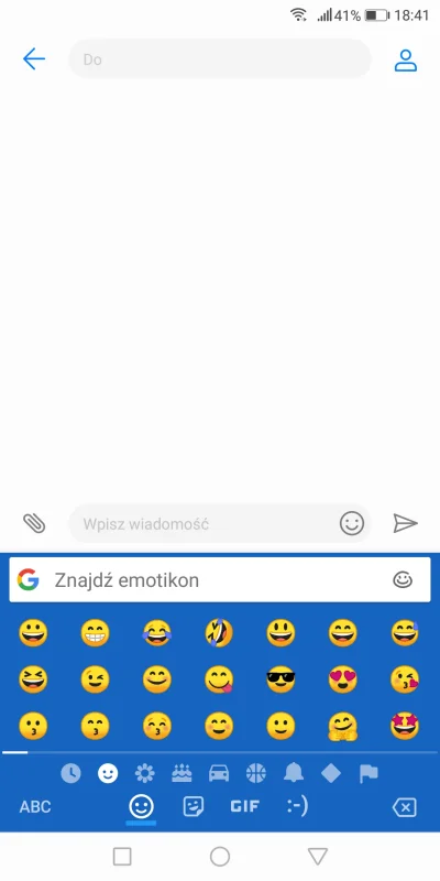 487328385 - #android 
Jakie macie emotki w klawiaturze google? Ja mam takie, sa okro...
