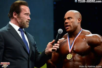 kamdz - #silownia #schwarzenegger 

fotka z Arnold Classic gdzie wygrał obecny Mr Oly...