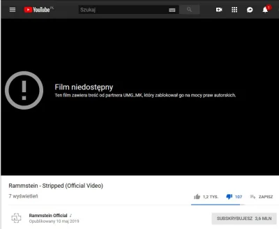 piaskun87 - Nowy teledysk #Rammstein - Stripped tylko na https://vimeo.com/244658614
...