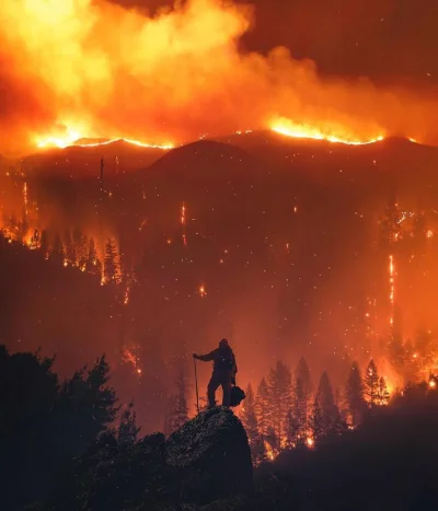 Farezowsky - Zdjecie ukazujące pożary w Californii 
#usa #califorania #kalifornia #p...