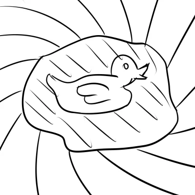 llII - @Duckmara artystyczna wizja kaczki