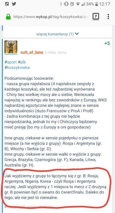 cultofluna - Tymczasem 5 miesięcy temu w dniu losowania na gorąco :)

#koszykowka